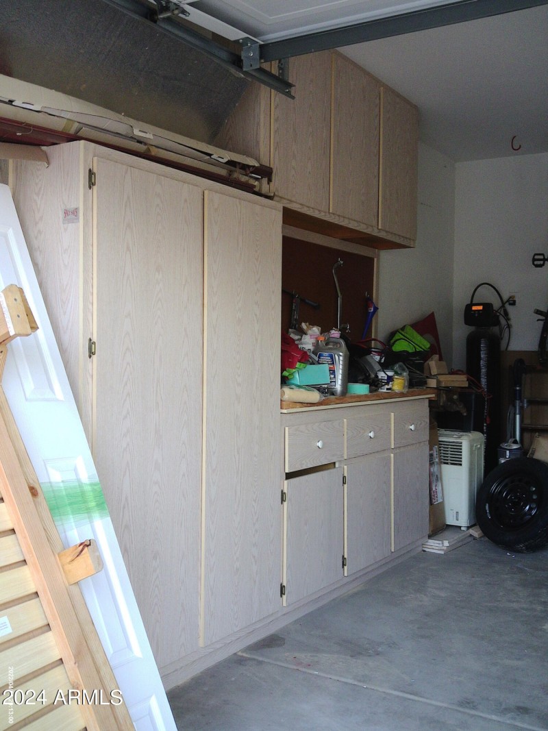 Garage cabinets