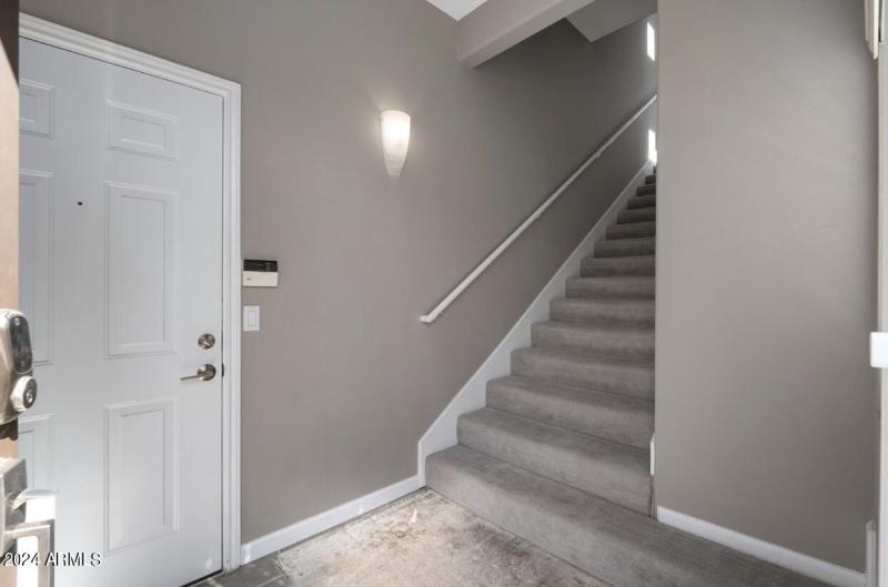 Stairs to Living Area