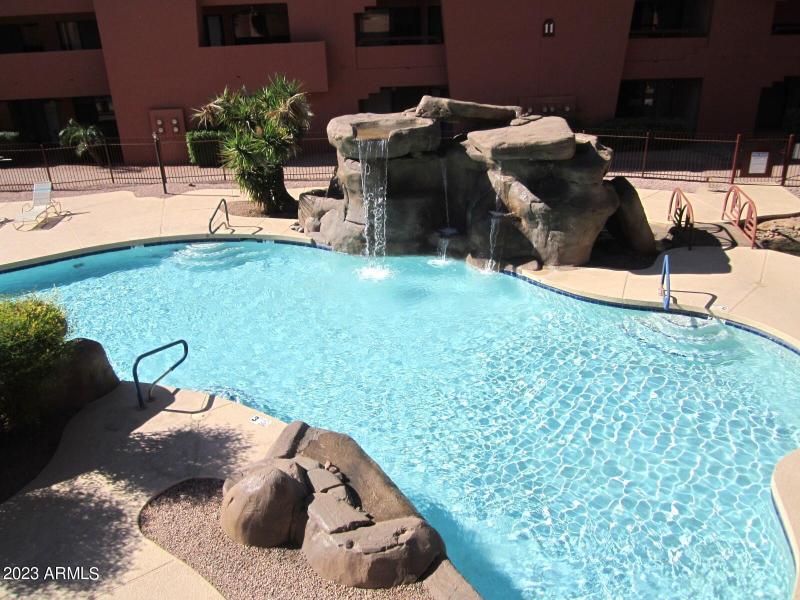 ANASAZI 1123 MAIN POOL WATERFALL