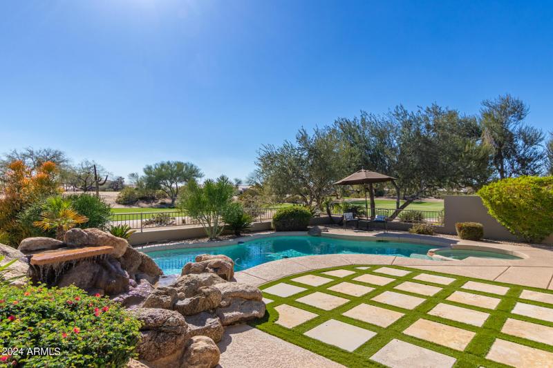 Private Pool with TPC View