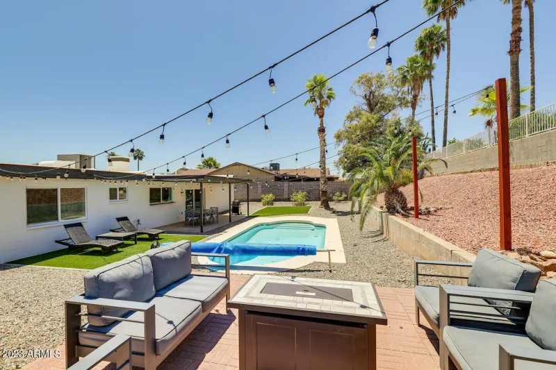 Patio with Fire Pit