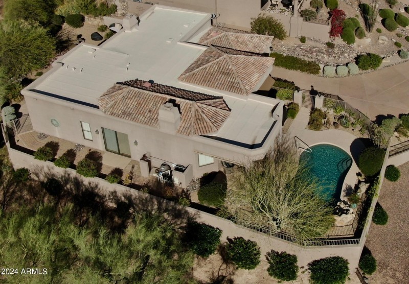 Side Drone View