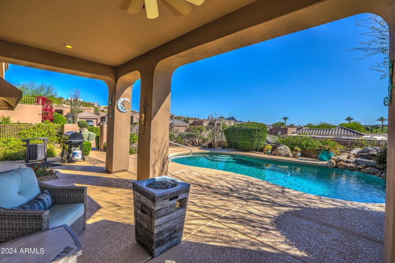 Private pool viewing