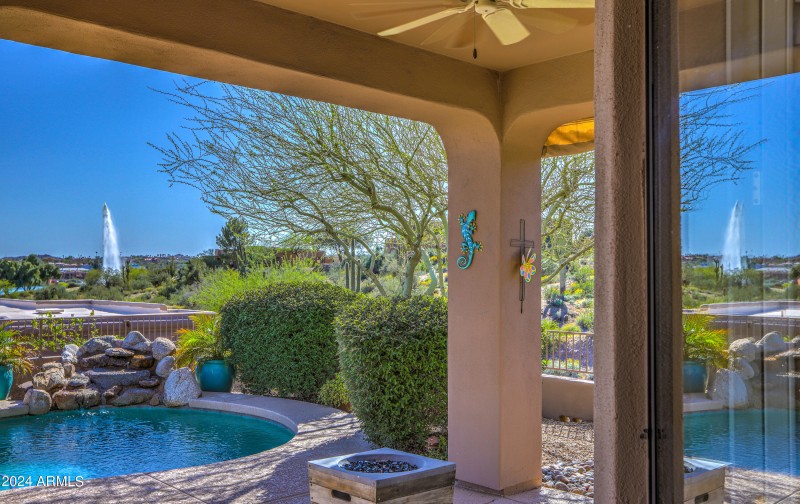View from Patio