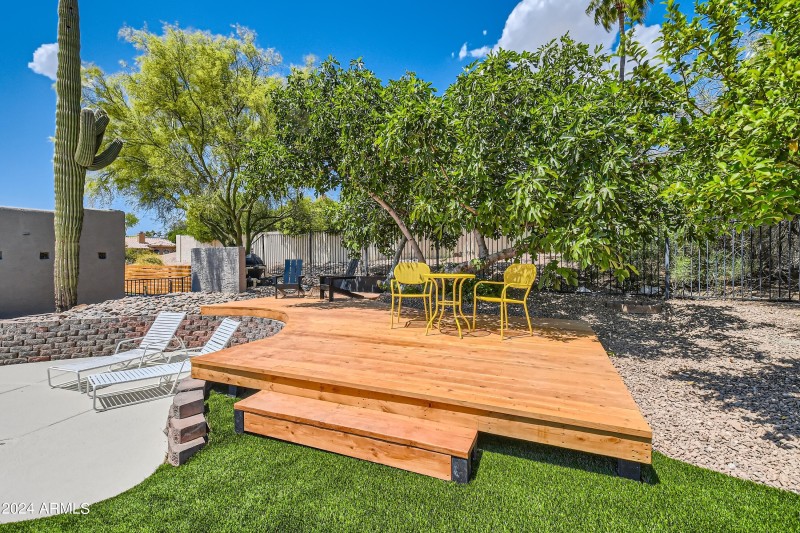 17418 E La Pasada Backyard