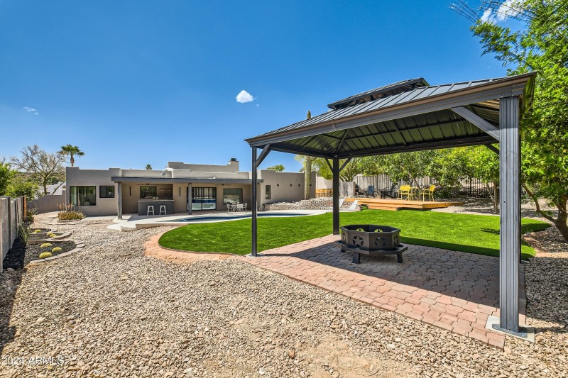17418 E La Pasada Backyard