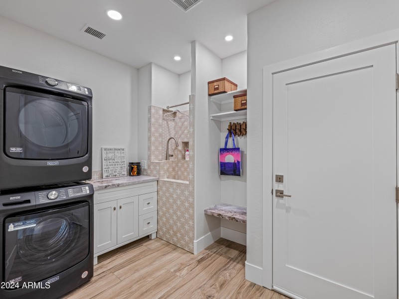 Laundry/Mudroom/Garage Entry/Dog Shower