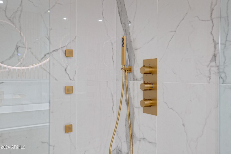 Numerous Shower Heads