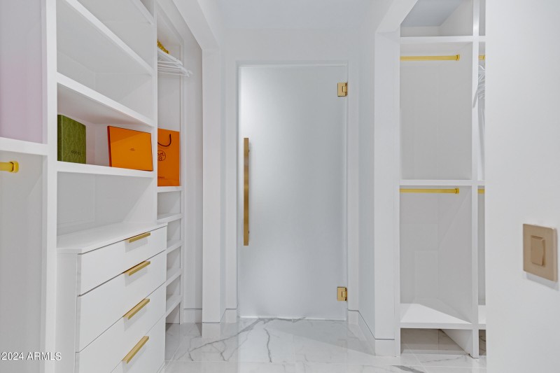 Two closets