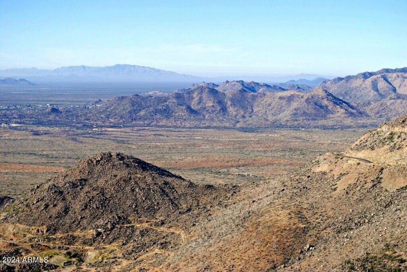 Weaver Mountains aerial