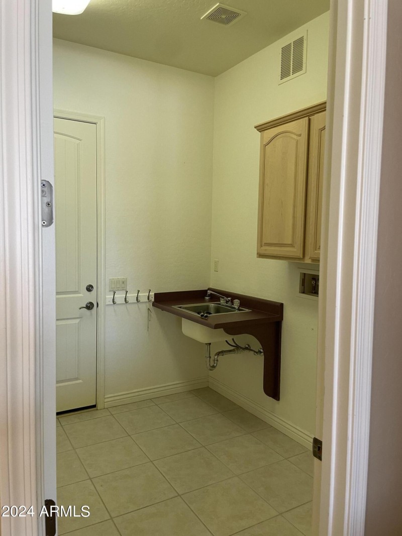Laundry room and garage entrance