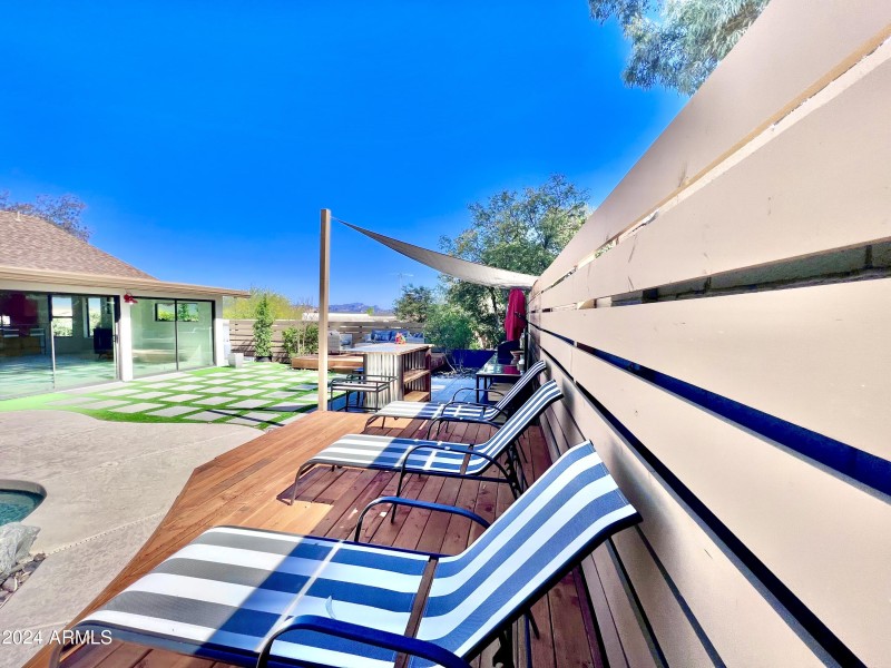 Backyard Lounge Area La Pasada 1