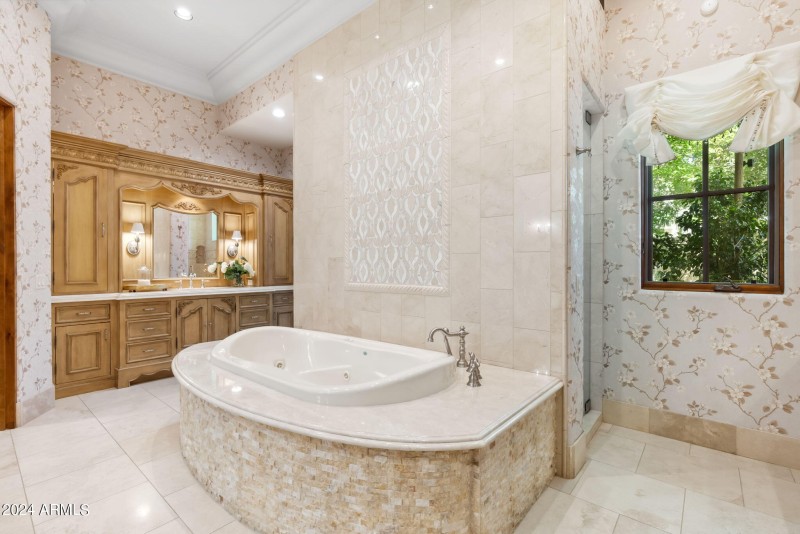 two sided shower
