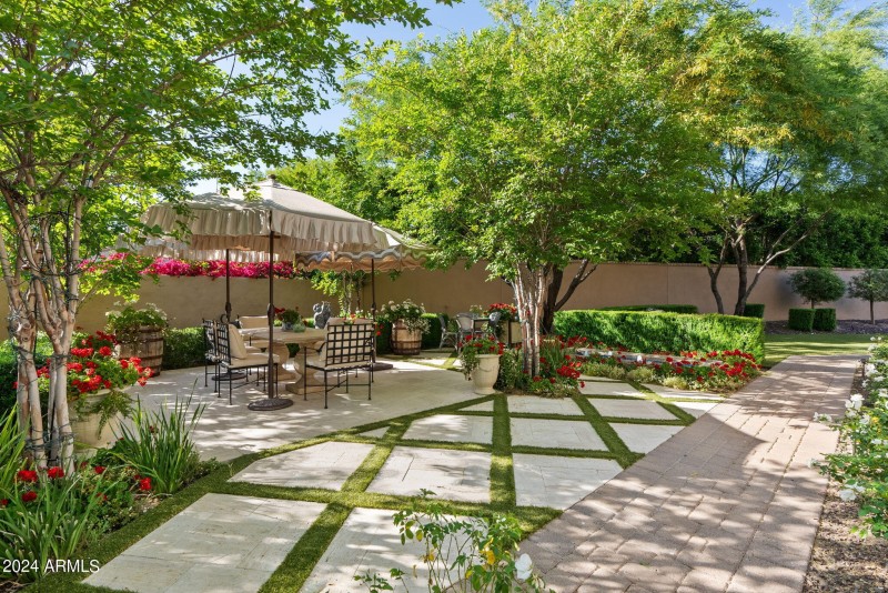 Beautiful patios
