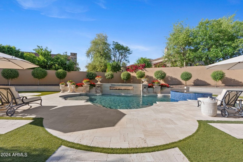 elegant pool