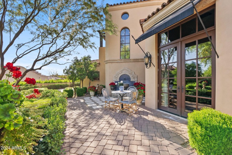 Front courtyard