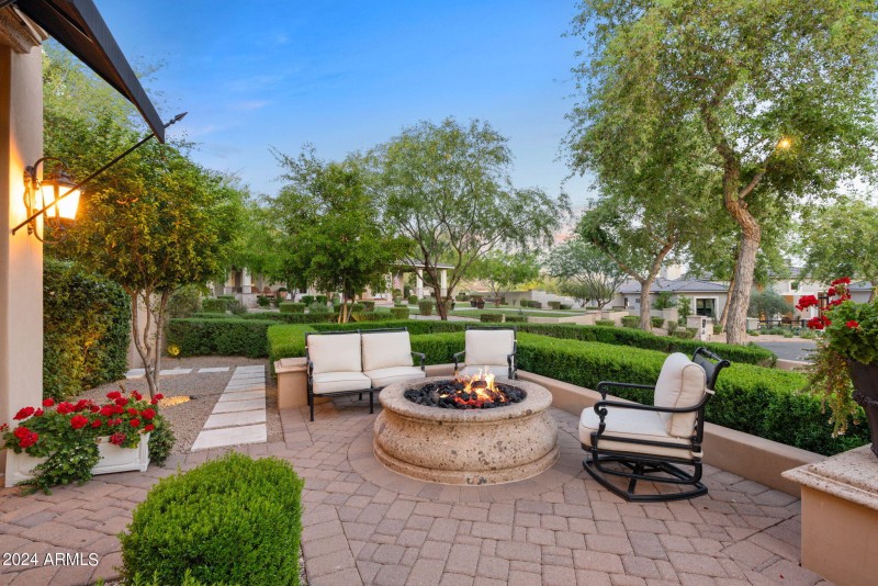 Firepit view