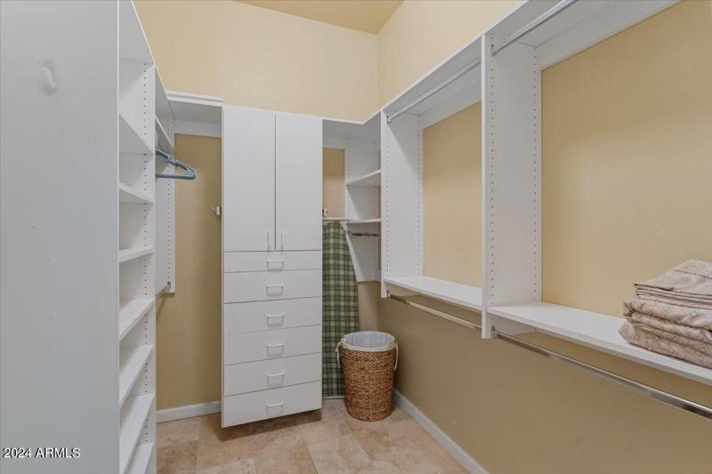 Custom Designed Walk-In Closet