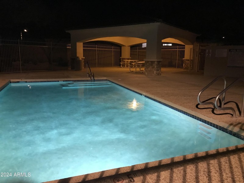 Pool - night