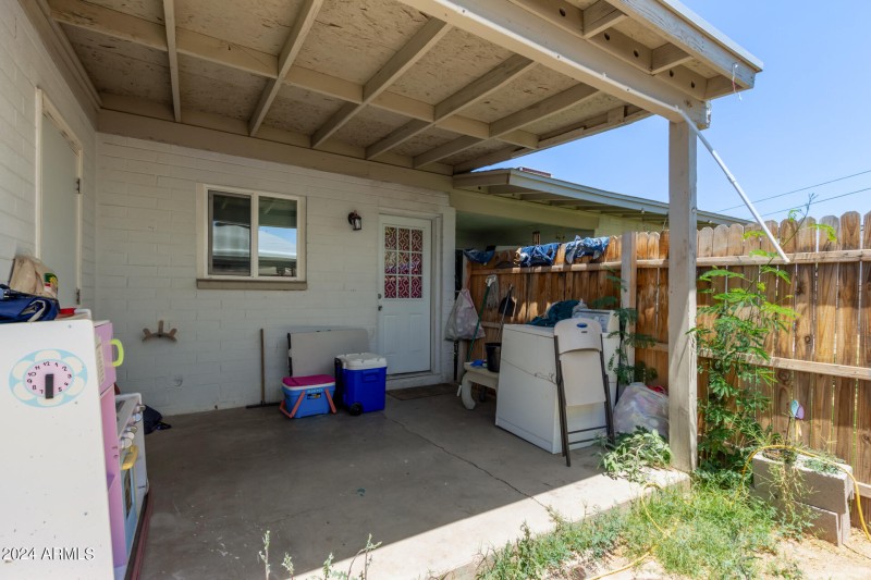 Unit 3 Back Porch