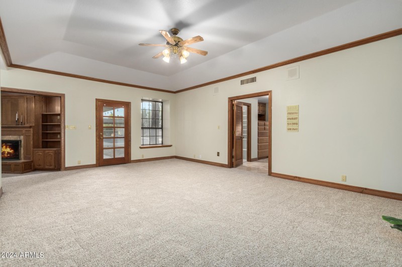 Primary Bedroom and Sitting Room