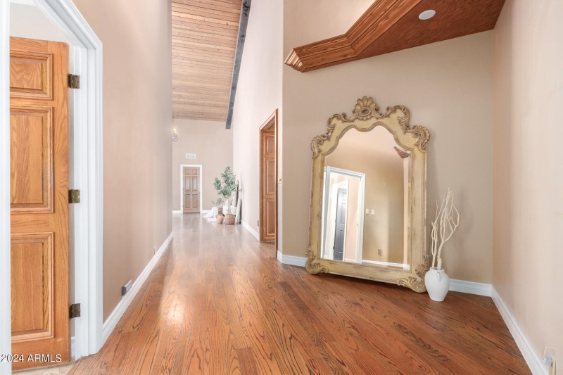 Hallway from Entry to Primary Bedroom