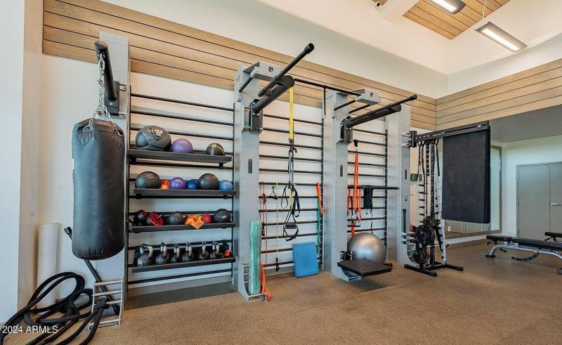 Additional Stretching Wellness Area