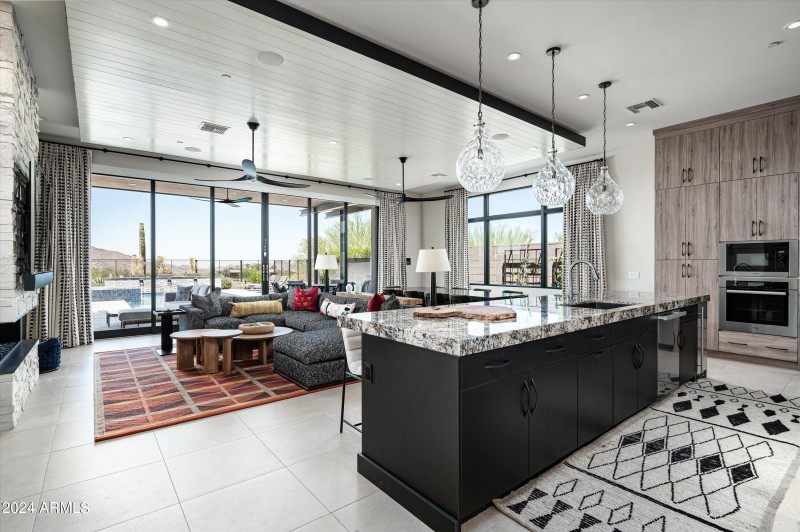 Kitchen and great room