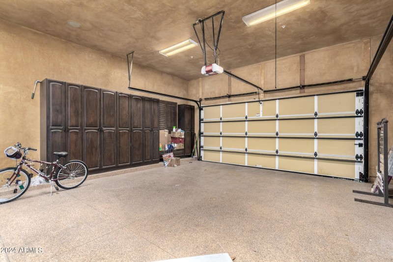 Attached garage