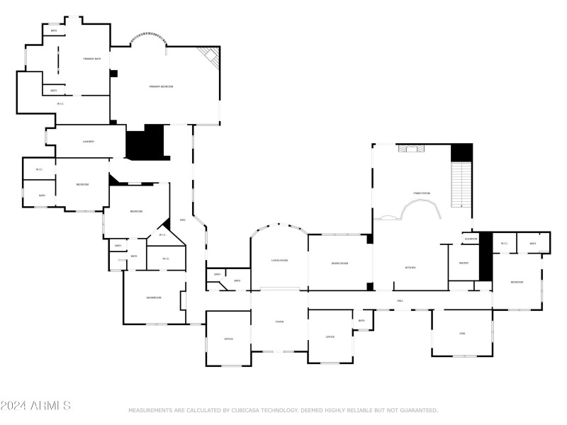 main level floor plan