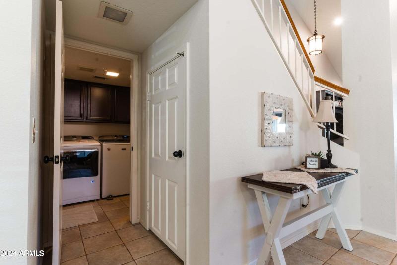 Storage under stairs