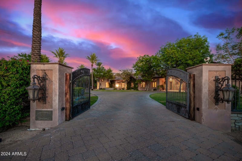 Gated entrance