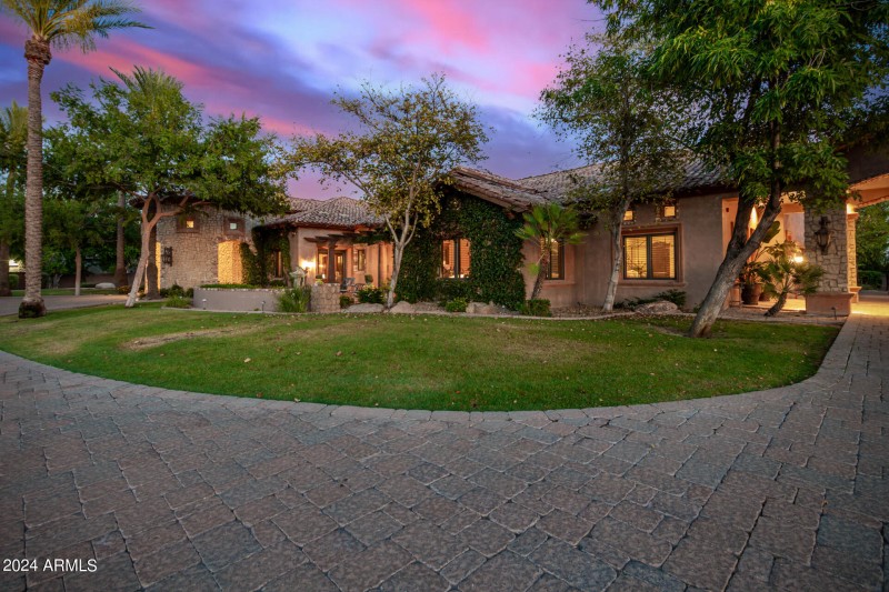 Front of the home