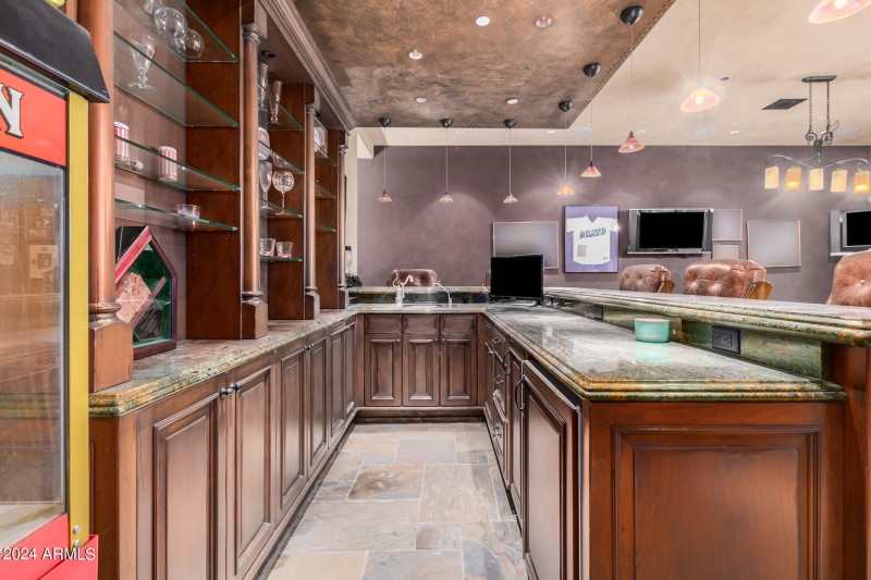 Basement bar