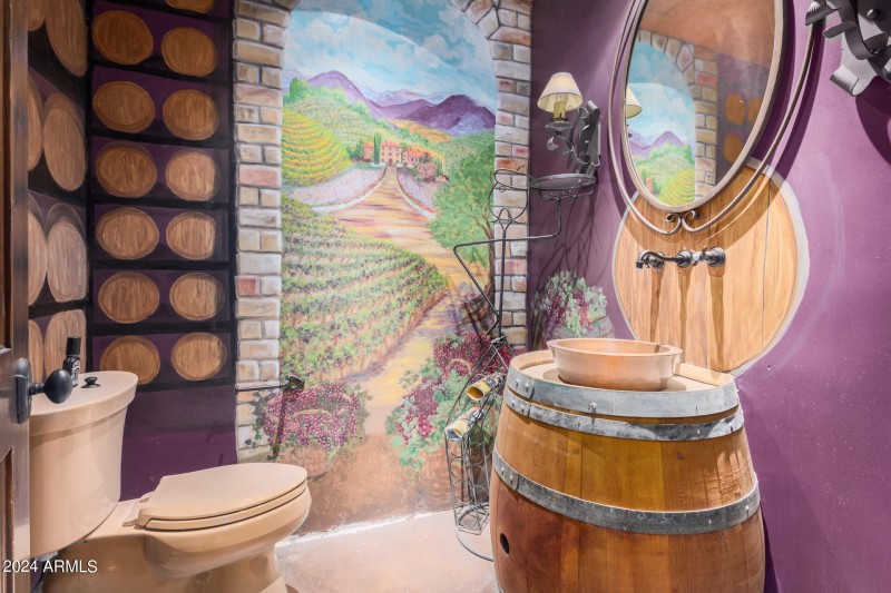 Basement bathroom