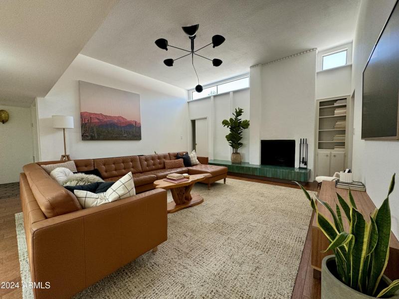 Mid century modern living room
