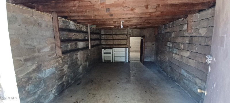 storage room, under loft