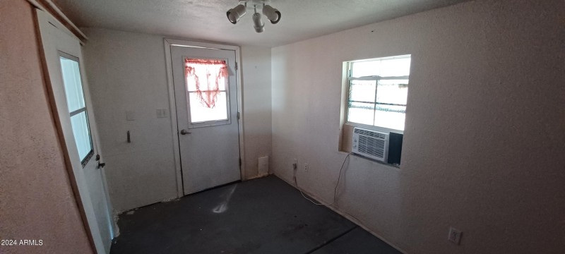 back door of casita