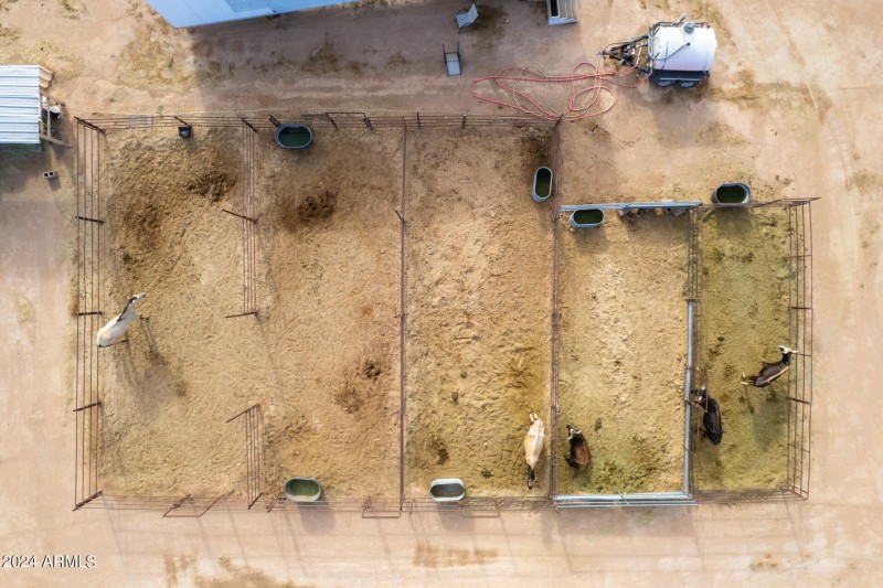 Stock Corral Top View