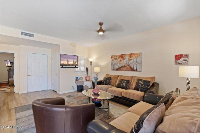 Living Room to Front Door