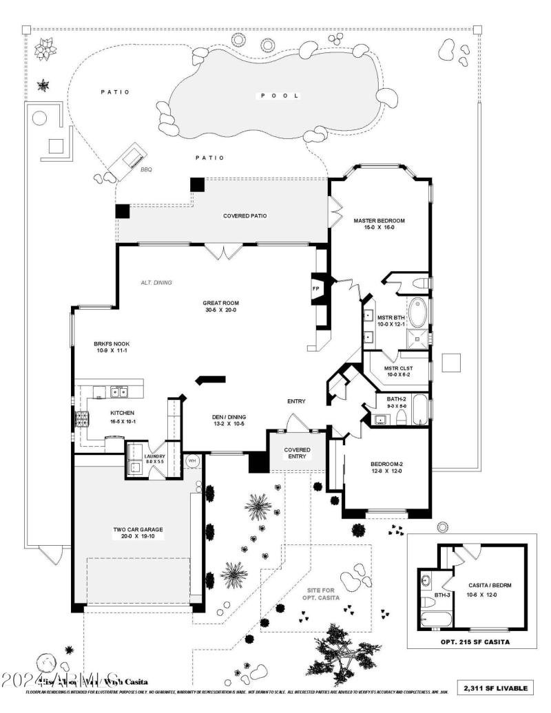 33690 North 71st Street - Floor Plan