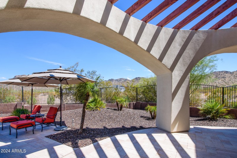 Partially Covered Patio