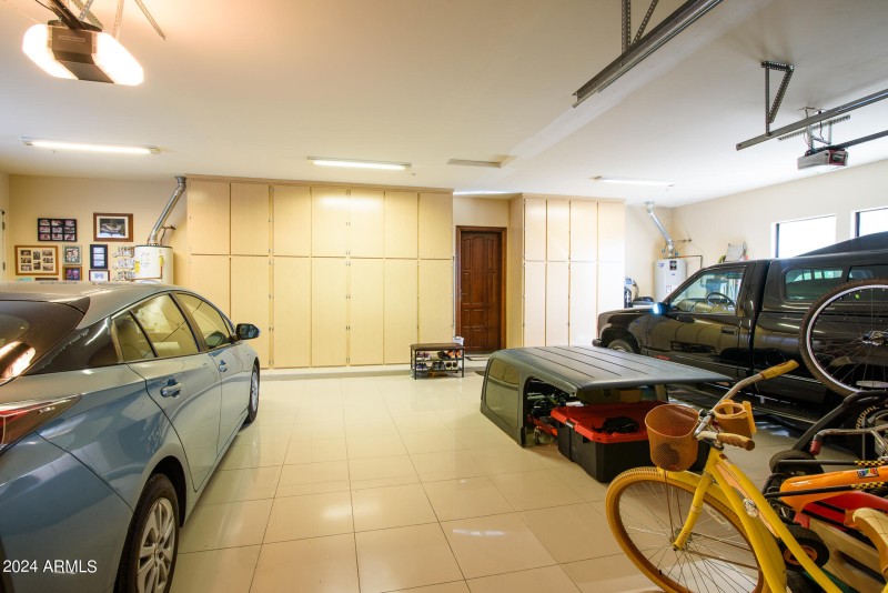 Built-In Cabinets, Porcelain Flooring
