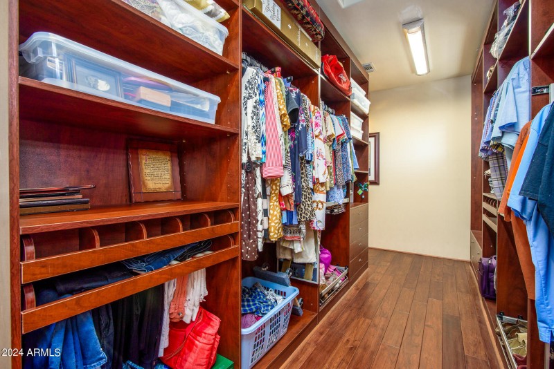 Walk-Through Closet W/ Built-In's