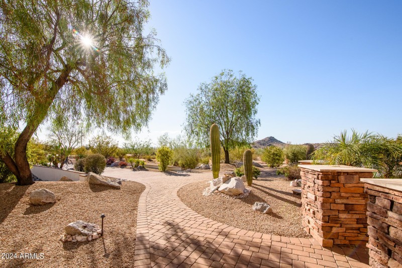 Paver Front Walkway
