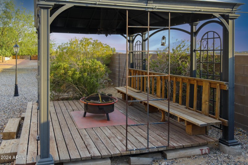 Gazebo Next to Casita
