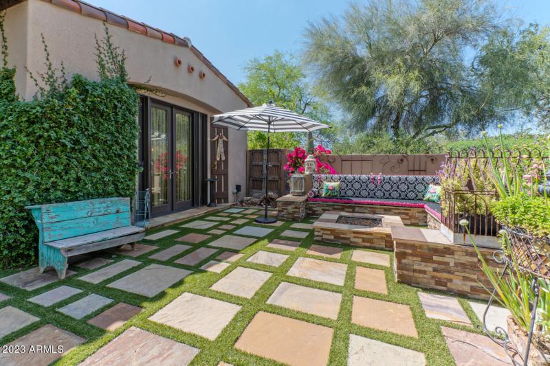 Back yard Firepit