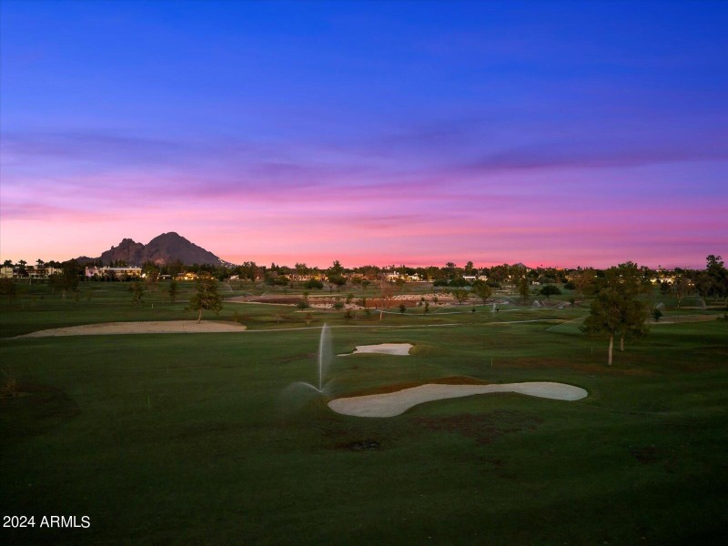Aerial looking at Camelback