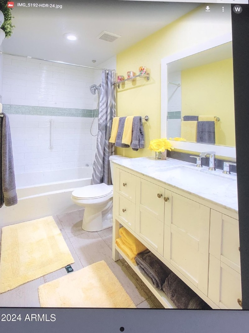 Bright and Spacious Guest Bathroom