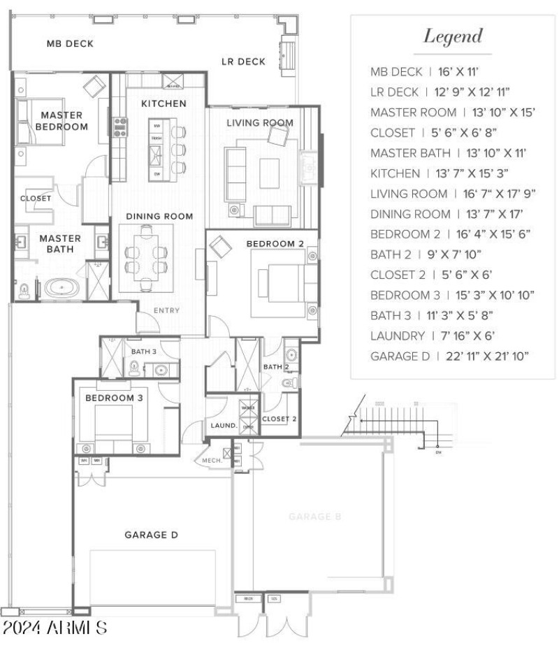 Agassiz floorplan